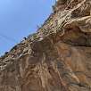 Atentos a este primer paso desplomado en destrepe / Callosa de Segura | Cueva Ahumada 