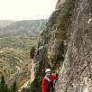 Primeros metros (© Montañismo para todos) / Cuevas de Cañart 