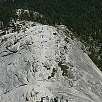 Bajando por los cables -ahora los guantes nos ayudan a frenar- / Half Dome | Yosemite 