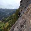 Empezamos un largo flanqueo a la derecha / Schweifinen Mammut | Zermatt 