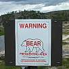 Aviso: entramos en una zona frecuentada por osos / Ruta a pie Yellowstone | Grand Prismatic Spring 