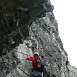 La ferrata sube vertical / V&iacute;a ferrata � Adret | Le Bastion 