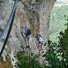 Inicio de la parte a�rea / V&iacute;a ferrata � Boffi 