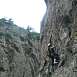 Tramo vertical / V&iacute;a ferrata � Chaos de Coum�ly 