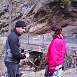 Un amable franc�s te expicar� las medidas de seguridad b�sicas / V&iacute;a ferrata � Ll� 
