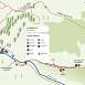 Croquis de la ruta / V&iacute;a ferrata � Ll� 