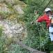 Primer puente una pasarela / V&iacute;a ferrata � Planfoy 