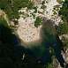 Playa natural en el r�o junto al Pont du diable / V&iacute;a ferrata � Pont du Diable 