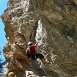 El paso desplomado / V&iacute;a ferrata � Vigneaux | La Balme 