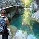 Pasarelas y zona de ba�o (Badinas Negras) / Sendero � Les G�bies del Parrisal 