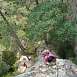 Tramo de bajada del Paso Romeret / Sendero � Les G�bies del Parrisal 