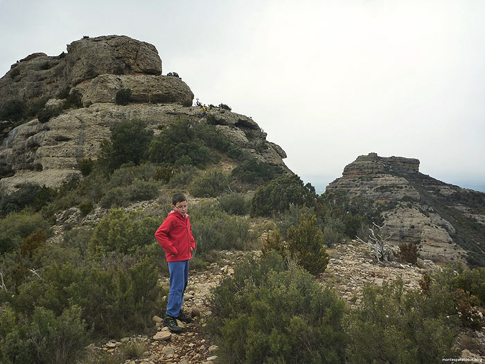 Resalte cimero y Peña de San Miguel 