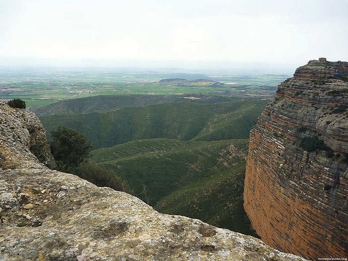 Peña de San Miguel desde Amán 