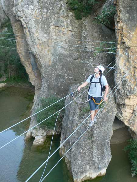 Superando el último puente 