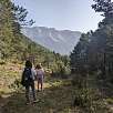 Vistas a los escarpados del Cadí Moixeró en la subida después del collado de Cristià / Ruta a pie Cadí en familia: El Querforadat  