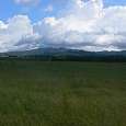 A la salida de Montornès del Vallès empiezan los campos 
