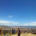 Zona de entreno en el Passeig de les Aigües 