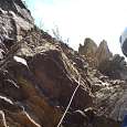 Salida de la vía ferrata 