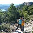 En la cresta camino de La Caixa 