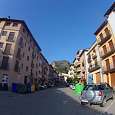 Vista de la Peña del Morral desde la calle del Barranco de Graus (Parking inferior) 