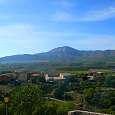 Vistas a la montaña de Sant Corneli desde el mirador de Sant Romà d
