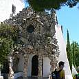 Antes pasamos por la ermita de la Trinitat de Vallcarca 