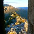 Vistas desde el interior de la ermita de Santa Quiteria 