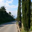 Carretera de entrada al cementerio Nord 