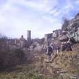 Entramos a Rupit por la Plana d en Serra 