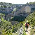 Entrando al cañón del Vero 