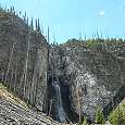 El salto de agua de 62 metros de Fairy Falls 