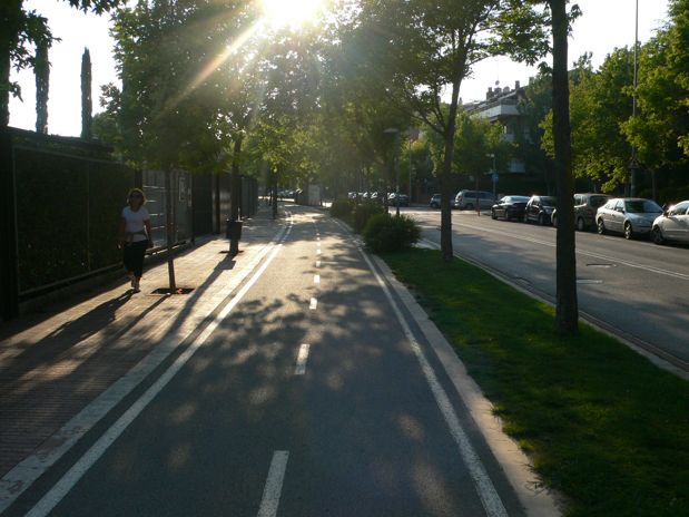 Carril bici de Sant Cugat 