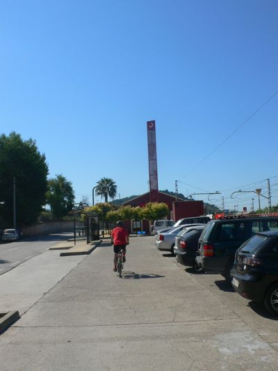 La estación de cercanías del Papiol 