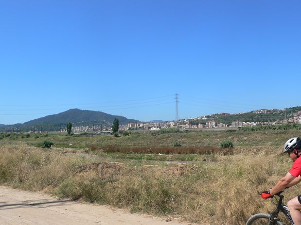 Bajando junto al Llobregat 