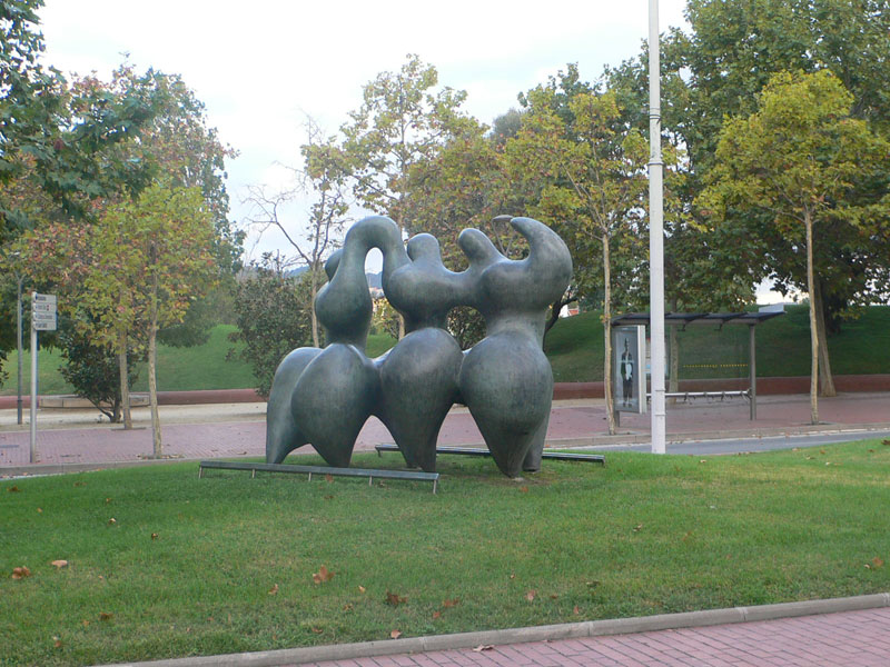 Escultura en el parc d