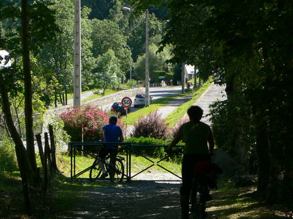 Tramo a las afueras de Cauterets 