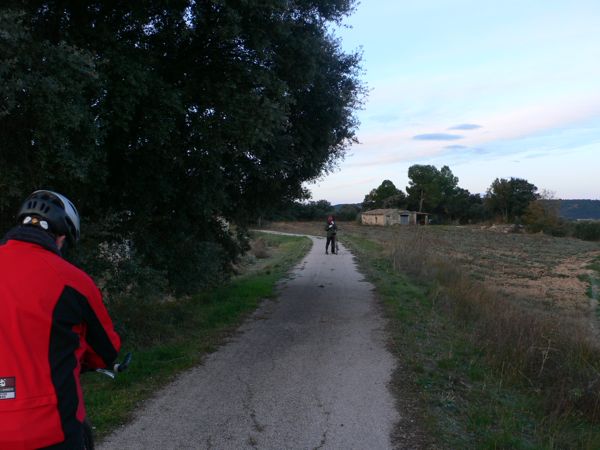 Cerca de la estación de Lledó 