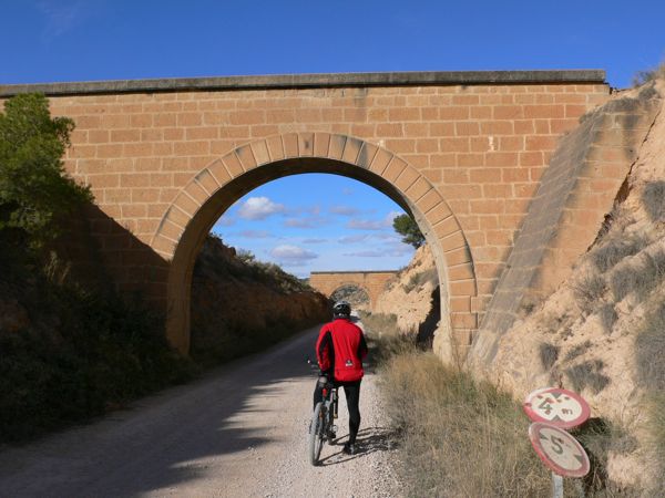 Tramo no acondicionado dirección Alcañiz 