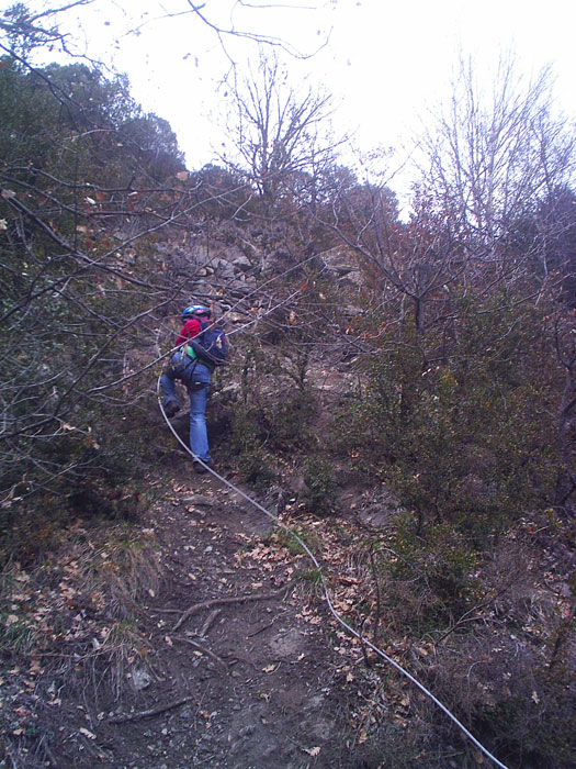 Equipped stretch on the way back 