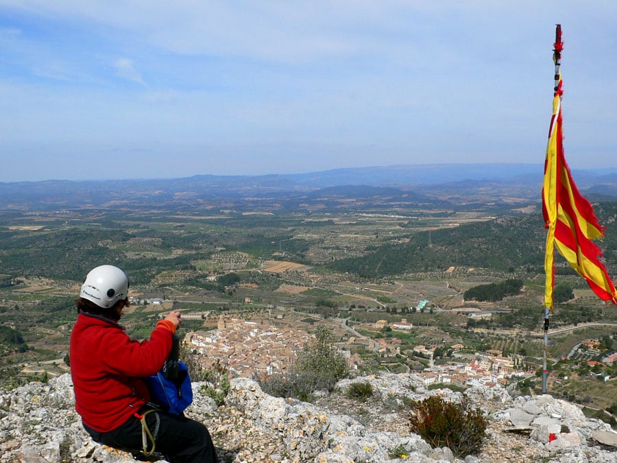Cima de la Roca Verdura y Tivissa abajo 