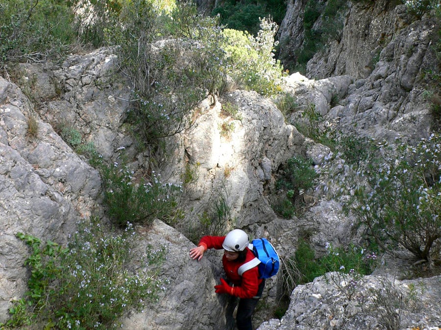 Seguimos caminando cortos resaltes 