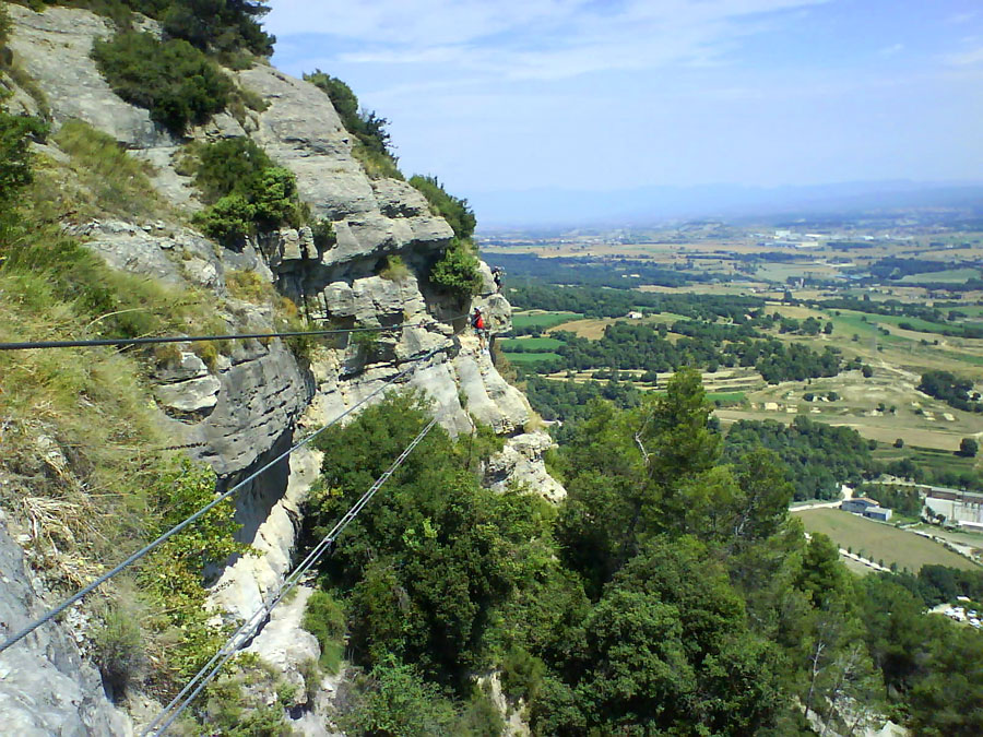 Flanking along the Variante de l