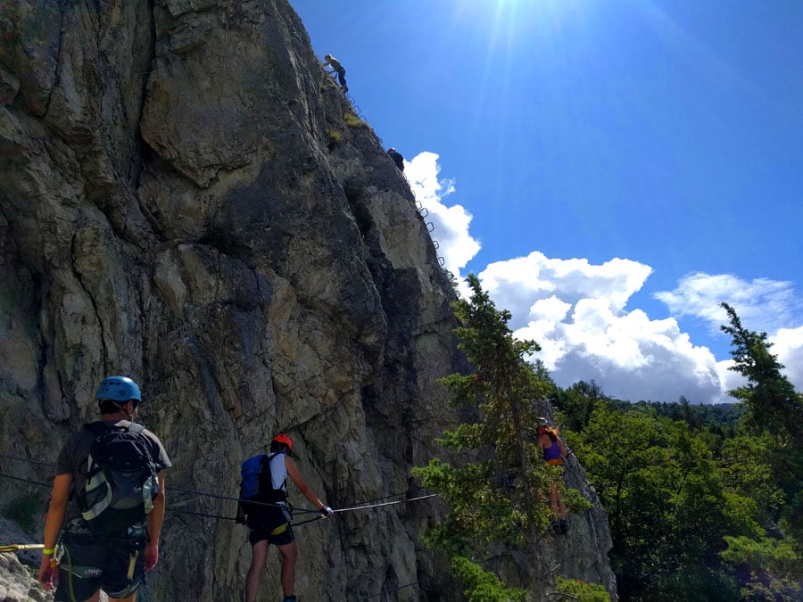 5 metre-long Tibetan bridge 