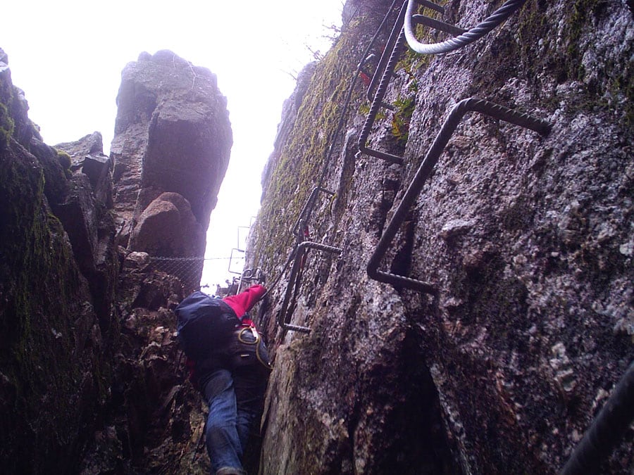 Empieza la subida vertical 