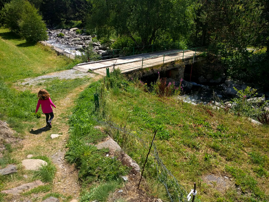 Bridge over la Valira river 
