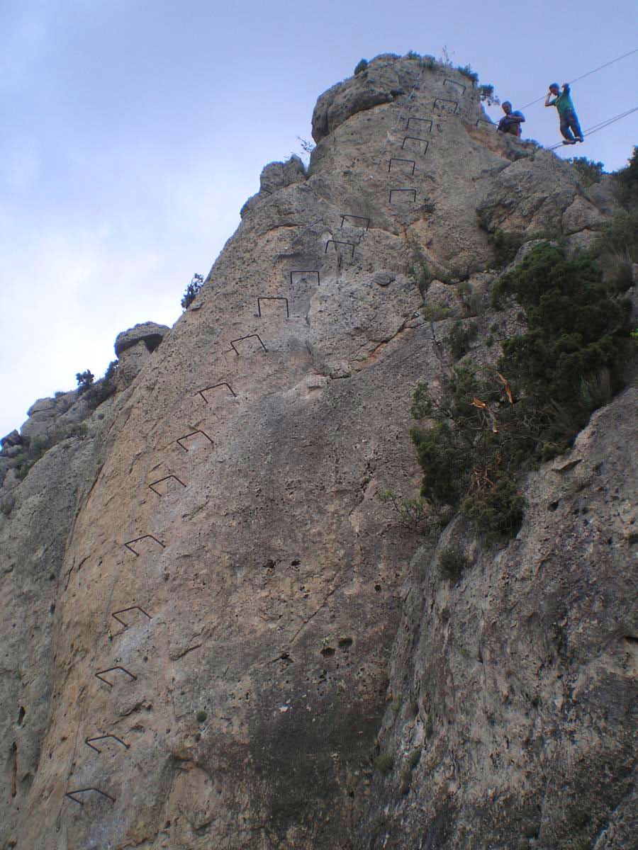 Subida vertical de entrada © Swift Wild 