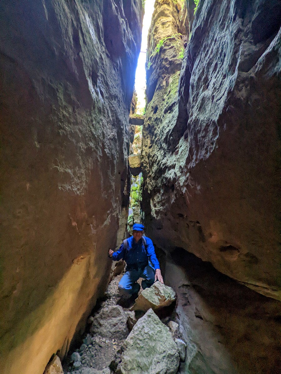 Estrechez en las Catedrales de Uña 