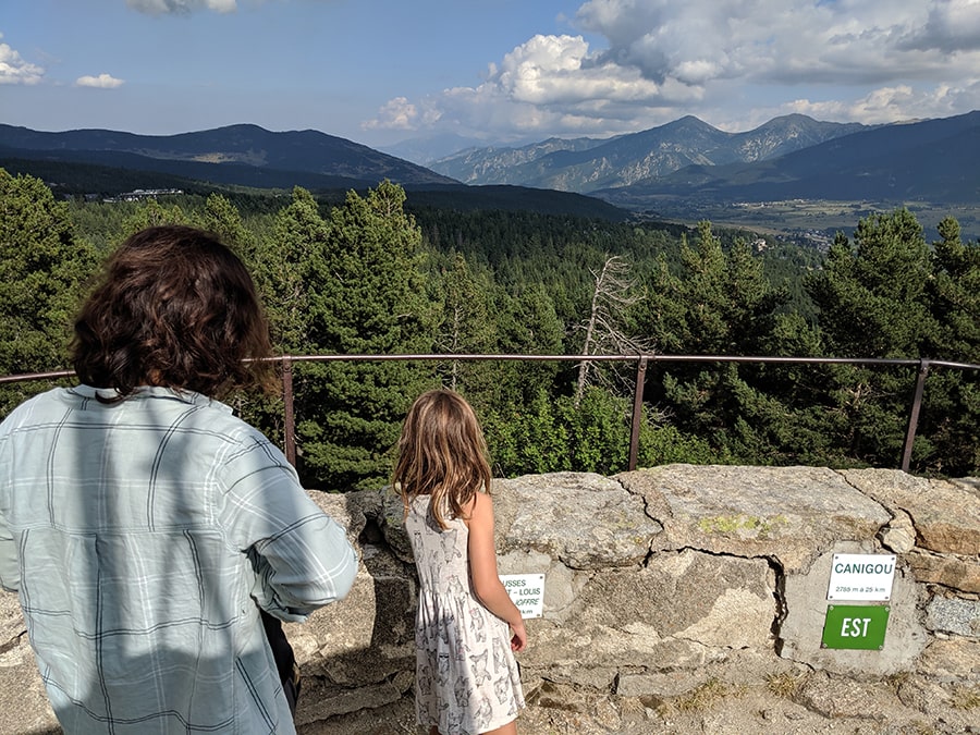 Vistas desde el mirador cercano del col du Calvaire 