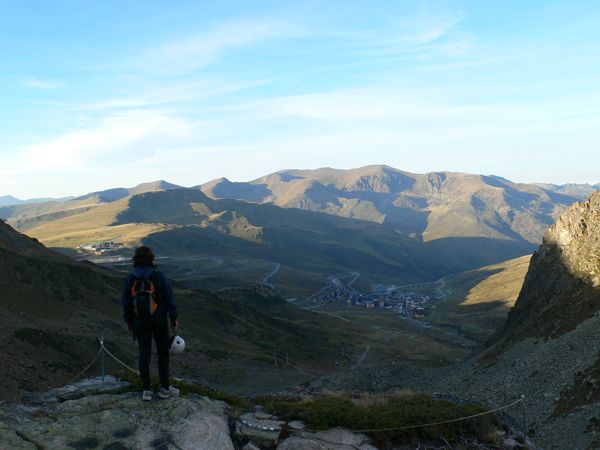 Views to the Pas de la Casa from the top 