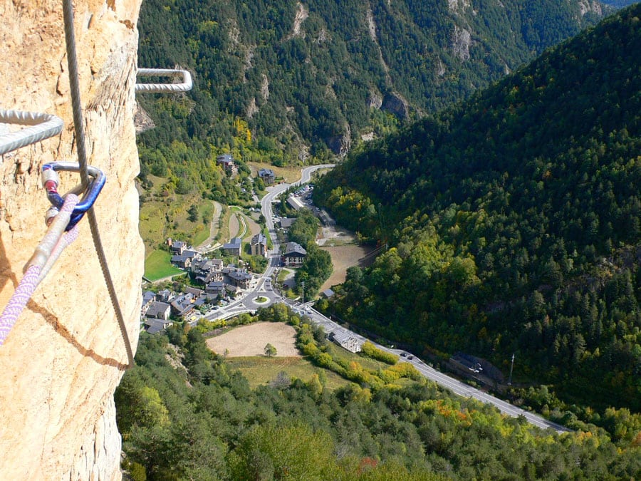 Aerial view over Erts 